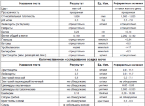 В анализе мочи лейкоциты, эритроциты, белок