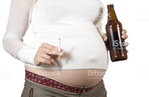 Дышать перегаром во время беременности