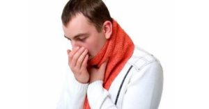 Высокая температура, сухой кашель и болит бок