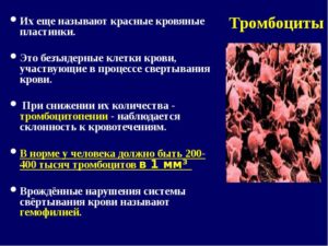 Высокие тромбоциты лечение