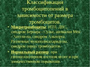 Диагноз Синдром серых тромбоцитов под вопросом? ИТП?