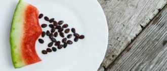 Вдохнула арбуз нужно косточку