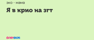 Эко (крио на згт)