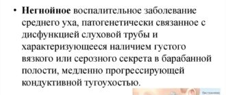 Экссудативнй отит