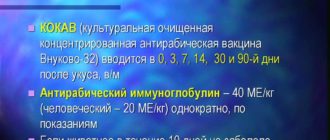 Нарушение схемы вакцинации от бешенства