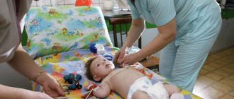 ЭКГ ребенка. 1 месяц