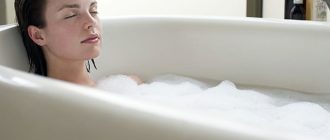 Можно ли принимать горячую ванну
