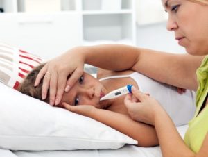 Высокая температура у ребенка без видимых симптомов
