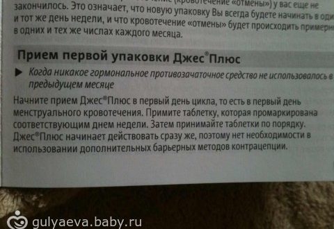 Нарушение цикла после отмены Новинет