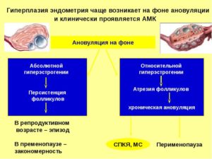 Дипроспан, гиперплазия эндометрия