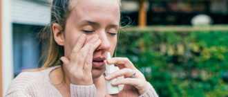 Длительное использование сосудосуживающего