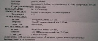 Узи результаты расшифровка