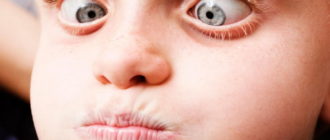 Детские глазки косят ли