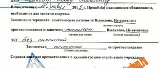 Экг для спортивной школы