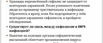 Можно ли заразиться сифилисом, если человек пролечился