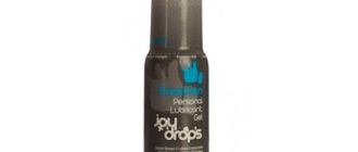 Мужская смазка