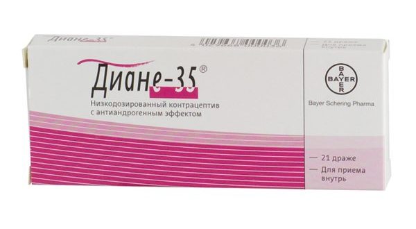 Диане-35 или Мидиана при СПКЯ