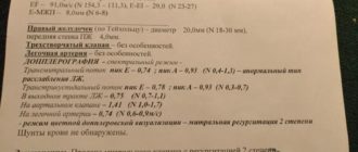 Узи сердца заключение, ВМК 1-2 степени, ПТК 1 степени