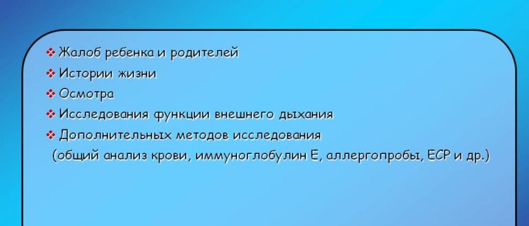 Диагноз на основании осмотра