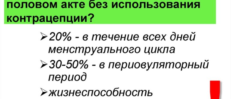 Вероятность беремененности, если парень кончял в меня несколько дней?