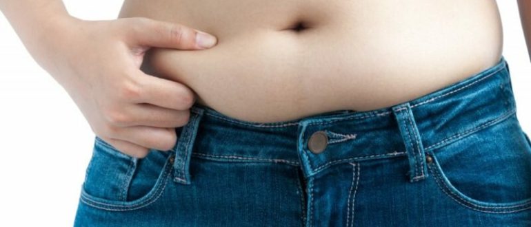 Дрожит живот