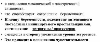 Чувствительность матки